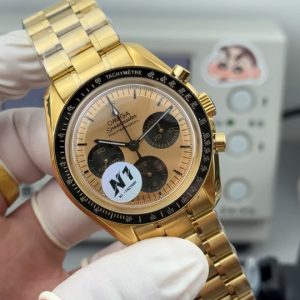 N1 Omega Speedmaster Moonwatch / 42mm / Authentic-Style Dual T-Shaped Shock Absorbers / 3861 Movement